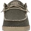 imageHey Dude Mens Wally Suede Multiple Colors  Mens Shoes  Mens Lace Up Loafers  Comfortable ampamp LightWeightArmy