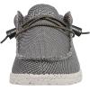 imageHey Dude Mens Wally Suede Multiple Colors  Mens Shoes  Mens Lace Up Loafers  Comfortable ampamp LightWeightAsphalt