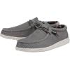 imageHey Dude Mens Wally Suede Multiple Colors  Mens Shoes  Mens Lace Up Loafers  Comfortable ampamp LightWeightAsphalt