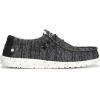 imageHey Dude Mens Wally Suede Multiple Colors  Mens Shoes  Mens Lace Up Loafers  Comfortable ampamp LightWeightBlack White