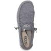imageHey Dude Mens Wally Suede Multiple Colors  Mens Shoes  Mens Lace Up Loafers  Comfortable ampamp LightWeightFree Light Grey