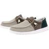 imageHey Dude Mens Wally Suede Multiple Colors  Mens Shoes  Mens Lace Up Loafers  Comfortable ampamp LightWeightFunk Brown