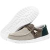 imageHey Dude Mens Wally Suede Multiple Colors  Mens Shoes  Mens Lace Up Loafers  Comfortable ampamp LightWeightFunk Brown