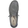 imageHey Dude Mens Wally Suede Multiple Colors  Mens Shoes  Mens Lace Up Loafers  Comfortable ampamp LightWeightGrey