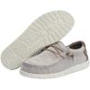 imageHey Dude Mens Wally Suede Multiple Colors  Mens Shoes  Mens Lace Up Loafers  Comfortable ampamp LightWeightLimestone