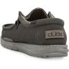 imageHey Dude Mens Wally Wash  Mens Shoes Lace Up Loafers Comfortable ampamp LightWeightDark Grey