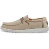 imageHey Dude Mens Wally Wash  Mens Shoes Lace Up Loafers Comfortable ampamp LightWeightTan