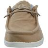 imageHey Dude Mens Wally Wash  Mens Shoes Lace Up Loafers Comfortable ampamp LightWeightTobacco