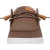 imageHey Dude Womens Wendy Washed Canvas  Womens Shoes  Womens Lace Up Loafers  Comfortable ampamp LightWeightBrown