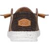 imageHey Dude Womens Wendy Washed Canvas  Womens Shoes  Womens Lace Up Loafers  Comfortable ampamp LightWeightBrown