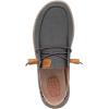 imageHey Dude Womens Wendy Washed Canvas  Womens Shoes  Womens Lace Up Loafers  Comfortable ampamp LightWeightCharcoal