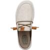 imageHey Dude Womens Wendy Washed Canvas  Womens Shoes  Womens Lace Up Loafers  Comfortable ampamp LightWeightCream