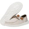 imageHey Dude Womens Wendy Washed Canvas  Womens Shoes  Womens Lace Up Loafers  Comfortable ampamp LightWeightCream