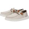imageHey Dude Womens Wendy Washed Canvas  Womens Shoes  Womens Lace Up Loafers  Comfortable ampamp LightWeightCream