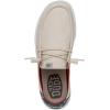 imageHey Dude Womens Wendy Washed Canvas  Womens Shoes  Womens Lace Up Loafers  Comfortable ampamp LightWeightDahlia Orange