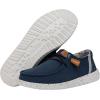 imageHey Dude Womens Wendy Washed Canvas  Womens Shoes  Womens Lace Up Loafers  Comfortable ampamp LightWeightNavy