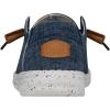 imageHey Dude Womens Wendy Washed Canvas  Womens Shoes  Womens Lace Up Loafers  Comfortable ampamp LightWeightNavy