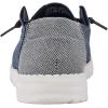 imageHey Dude Womens Wendy Washed Canvas  Womens Shoes  Womens Lace Up Loafers  Comfortable ampamp LightWeightSheen Blue
