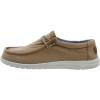 imageHey Dude Mens Wally Wash  Mens Shoes Lace Up Loafers Comfortable ampamp LightWeightTobacco