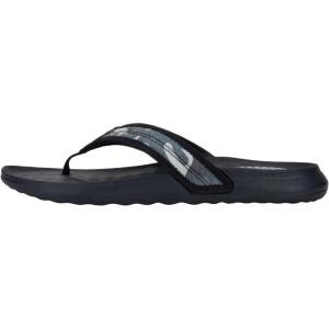 imageHey Dude Mens Myers Flip Camo  Mens Shoes  Mens Slipon Sandals  Comfortable ampamp LightWeightTotal Black