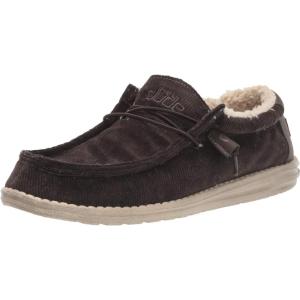 imageHey Dude Mens Wally Corduroy Multiple Colors ampamp Sizes  Mens Shoes  Mens Lace Up Loafers  Comfortable ampamp LightWeightCorduroy Chocolate