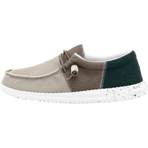 imageHey Dude Mens Wally Suede Multiple Colors  Mens Shoes  Mens Lace Up Loafers  Comfortable ampamp LightWeightFunk Brown