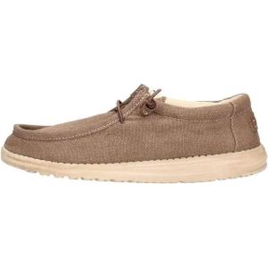 imageHey Dude Mens Wally Suede Multiple Colors  Mens Shoes  Mens Lace Up Loafers  Comfortable ampamp LightWeightWenge