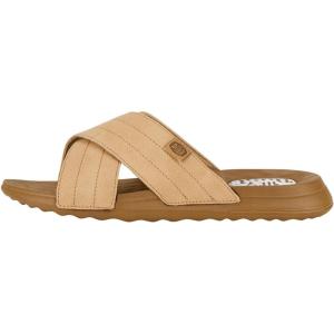 imageHey Dude Womens Christi Slide Distressed  Womens Shoes  Women Slipon Sandals  Comfortable ampamp LightWeightNut