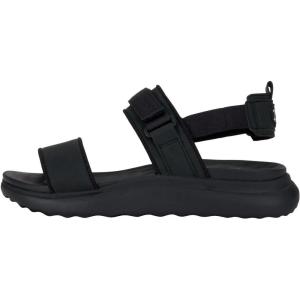 imageHey Dude Womens Collins Sandal Mono Sport  Womens Shoes  Women Slipon Sandals  Comfortable ampamp LightWeightBlackBlack