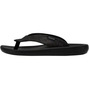 imageHey Dude Womens Meg Multiple Colors ampamp Sizes  Womens Footwear  Womens Slip On Sandals  Comfortable ampamp LightWeightBlack Glitter