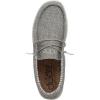imageHey Dude Mens Wally Eco Linen ShoeLight Grey