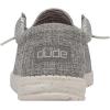 imageHey Dude Mens Wally Eco Linen ShoeLight Grey