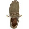 imageHey Dude Mens Wally Stitch  Mens Loafers  Mens Slip On Shoes  Comfortable ampamp LightWeightBraide Sage