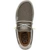 imageHey Dude Mens Wally Stitch  Mens Loafers  Mens Slip On Shoes  Comfortable ampamp LightWeightFossil