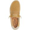 imageHey Dude Mens Wally Stitch  Mens Loafers  Mens Slip On Shoes  Comfortable ampamp LightWeightOcra