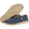 imageHey Dude Mens Wally Stitch  Mens Loafers  Mens Slip On Shoes  Comfortable ampamp LightWeightTan