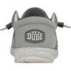 imageHey Dude Mens WallyTri Varsity Sport Mesh  Mens Shoes  Men Slipon Loafers  Comfortable ampamp LightWeightAsh