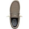 imageHey Dude Mens WallyTri Varsity Sport Mesh  Mens Shoes  Men Slipon Loafers  Comfortable ampamp LightWeightBeige
