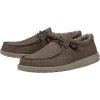 imageHey Dude Mens WallyTri Varsity Sport Mesh  Mens Shoes  Men Slipon Loafers  Comfortable ampamp LightWeightCaribou
