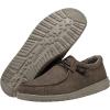 imageHey Dude Mens WallyTri Varsity Sport Mesh  Mens Shoes  Men Slipon Loafers  Comfortable ampamp LightWeightCaribou
