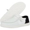 imageHey Dude Mens WallyTri Varsity Sport Mesh  Mens Shoes  Men Slipon Loafers  Comfortable ampamp LightWeightWhiteWhite