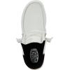 imageHey Dude Mens WallyTri Varsity Sport Mesh  Mens Shoes  Men Slipon Loafers  Comfortable ampamp LightWeightWhiteWhite