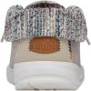 imageHey Dude Wendy Fold Youth  Girls Loafers  Girls Slip On Shoes  Comfortable ampamp Light WeightCream Multi