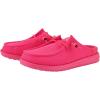 imageHey Dude Wendy Slip Classic  Womens Shoes  Womens Slip On Loafers  Comfortable ampamp LightWeightElectric Pink