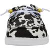 imageHey Dude Wendy Slip Classic  Womens Shoes  Womens Slip On Loafers  Comfortable ampamp LightWeightWhiteBlack Cow Print