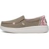 imageHey Dude Womens Misty Rise  Womens Shoes  Womens Slip On Shoes  Comfortable ampamp LightWeight Multi Colors and SizesDesert Rose
