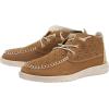 imageHey Dude Womens Wendy Mid Suede Boho  Womens Shoes  Womens Slip On Loafers  Comfortable ampamp LightWeightCognac