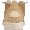 imageHey Dude Womens Wendy Mid Suede Boho  Womens Shoes  Womens Slip On Loafers  Comfortable ampamp LightWeightCognac