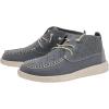 imageHey Dude Womens Wendy Mid Suede Boho  Womens Shoes  Womens Slip On Loafers  Comfortable ampamp LightWeightGrey