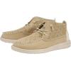 imageHey Dude Womens Wendy Mid Suede Boho  Womens Shoes  Womens Slip On Loafers  Comfortable ampamp LightWeightIvory